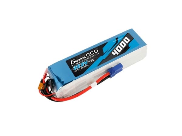 Gens ace GEA40006S45E5, Batteri, Blå, Hvit