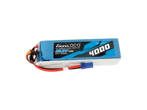 Gens ace GEA40006S45E5, Batteri, Blå, Hvit