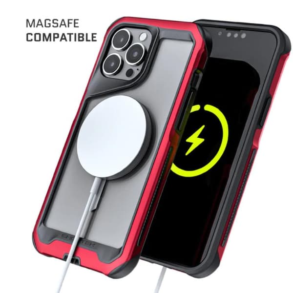 Ghostek Atomic Slim MagSafe Skal iPhone 13 Pro - Röd