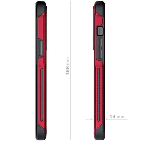 Ghostek Atomic Slim MagSafe Skal iPhone 13 Pro - Röd