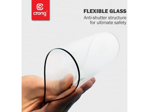 Crong Crong 7D Nano Flexible Glass - 9H hybrid glass for the entire screen OPPO realme C11
