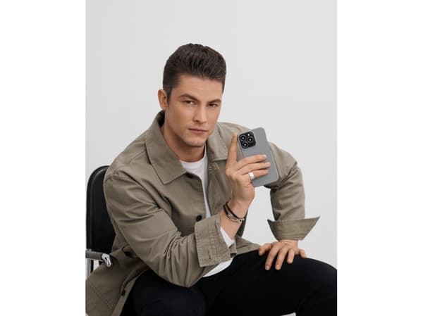 IDEAL OF SWEDEN - Baksidedeksel for mobiltelefon - polykarbonat - askegrå - for Apple iPhone SE (2nd generation), SE (3rd generation)