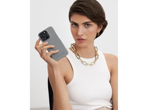 IDEAL OF SWEDEN - Baksidedeksel for mobiltelefon - polykarbonat - askegrå - for Apple iPhone SE (2nd generation), SE (3rd generation)