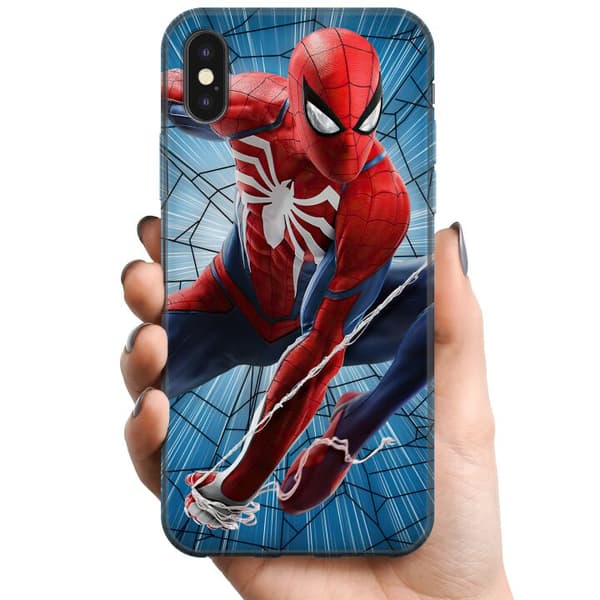 Apple iPhone XS Max TPU Mobilcover Spidermand