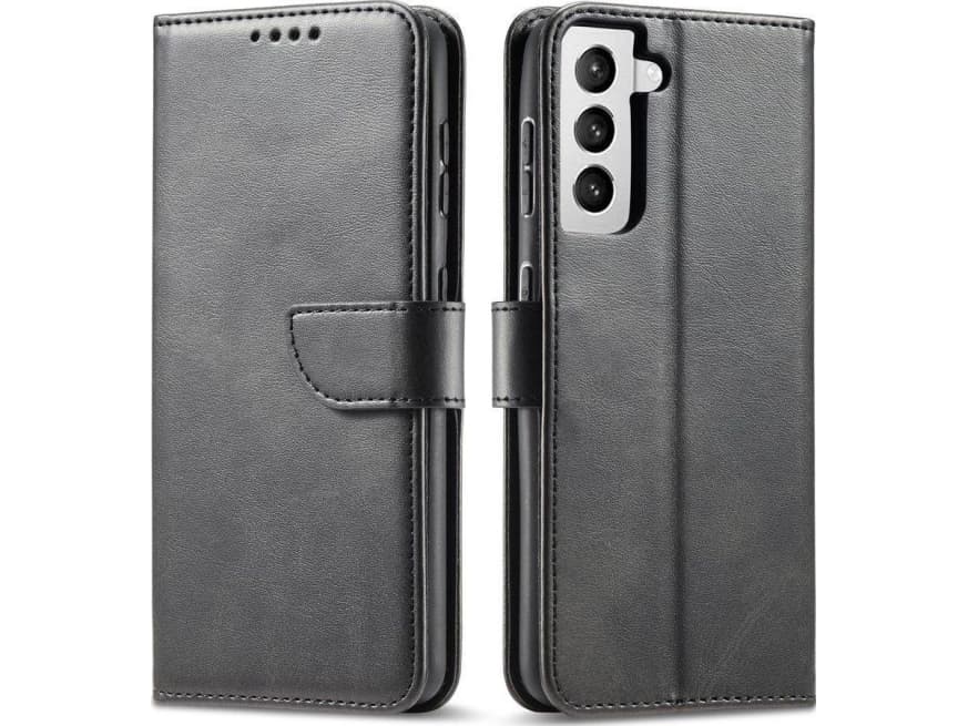 Hurtel Magnet Case Elegant Case Cover Flip Cover Samsung Galaxy S22 + (S22 Plus) Black