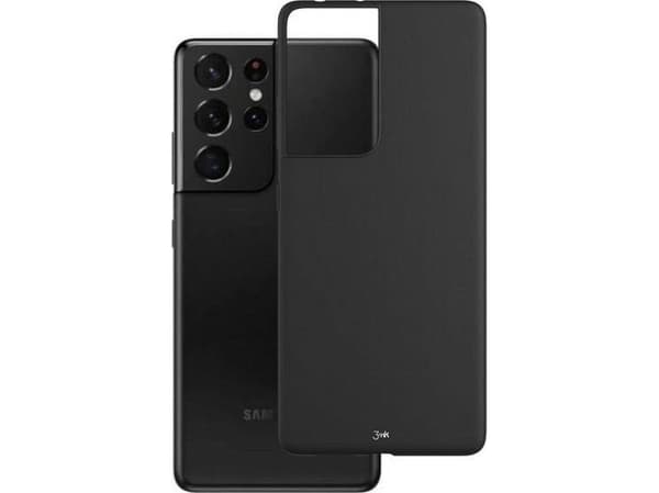 3MK 3MK Matt Case Samsung G998 S21 Ultra czarny/black