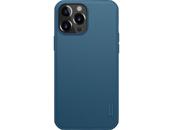 Nillkin Nillkin Super Frosted Shield forsterket deksel + stativ iPhone 13 Pro Max blå