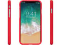 Miniatyrbilde 2 av 2: Mercury MERCURY SOFT FEELING SAMSUNG S22 MATTE RØD EKSJON METALLETEKSKE GELE OVERLAG