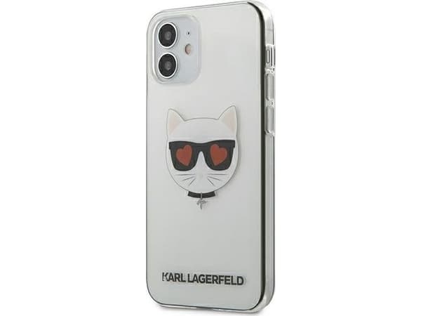 Karl Lagerfeld KLHCP12SCLTR iPhone 12 mini 5,4" hardcase Transparent Choupette