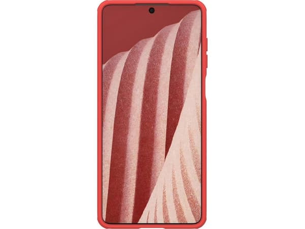 Nillkin Super Frosted Shield Pro kestävä suojakotelo Samsung Galaxy A73 punainen