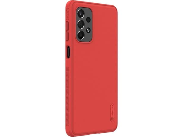 Nillkin Super Frosted Shield Pro kestävä suojakotelo Samsung Galaxy A73 punainen