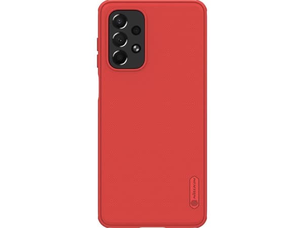Nillkin Super Frosted Shield Pro kestävä suojakotelo Samsung Galaxy A73 punainen