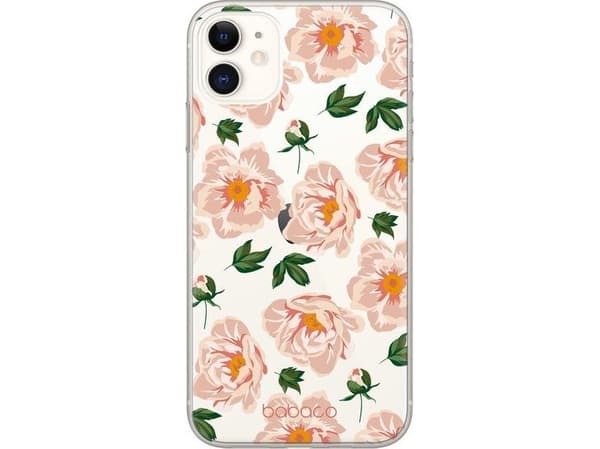 Babaco ETUI NADRUK BABACO KWIATY 014 IPHONE 11 PRO MAX TRANSPARENT PUDEŁKO