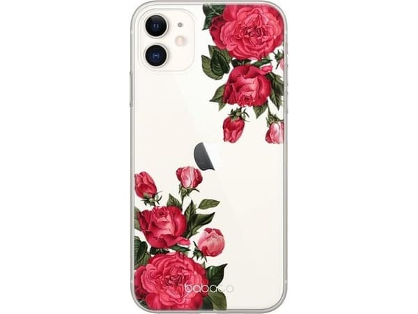 Babaco EKSKE BABACO FLOWERS PRINT 007 IPHONE XS MAX TRANSPARENT BOX