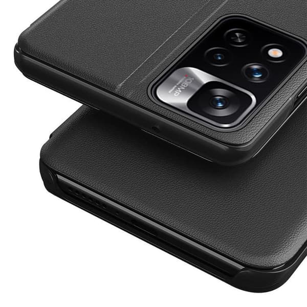 Eco Läder View Fodral Xiaomi Poco M4 Pro 5G - Svart
