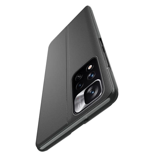 Eco Läder View Fodral Xiaomi Poco M4 Pro 5G - Svart