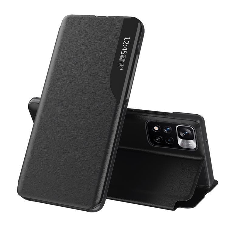 Eco Läder View Fodral Xiaomi Poco M4 Pro 5G - Svart