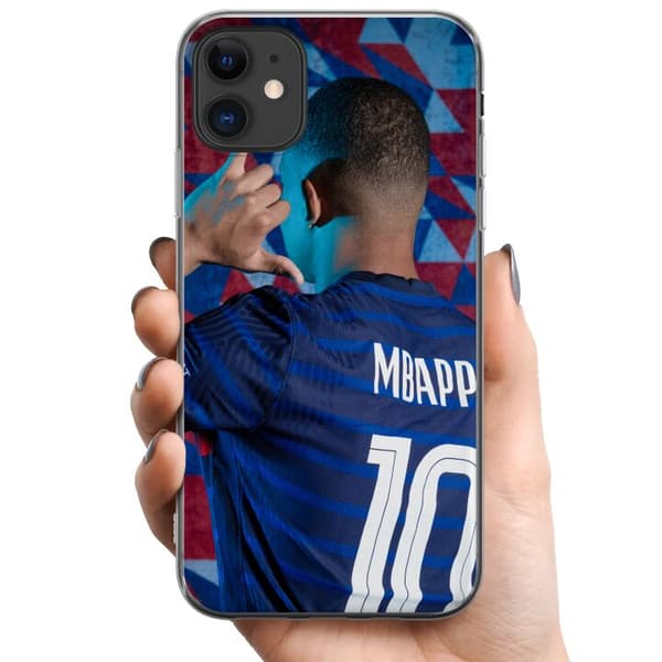 Apple iPhone 11 TPU Mobilskal Kylian Mbappé