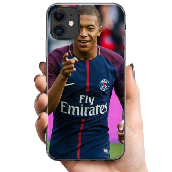 Apple iPhone 11 TPU Mobilcover Kylian Mbappé