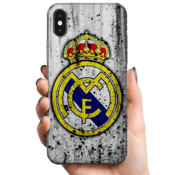 Apple iPhone XS TPU Mobilskal Real Madrid CF