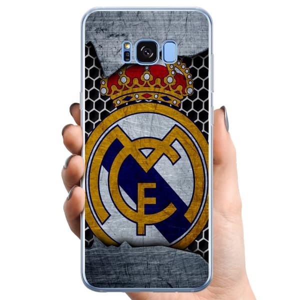 Samsung Galaxy S8+ TPU Mobildeksel Real Madrid CF
