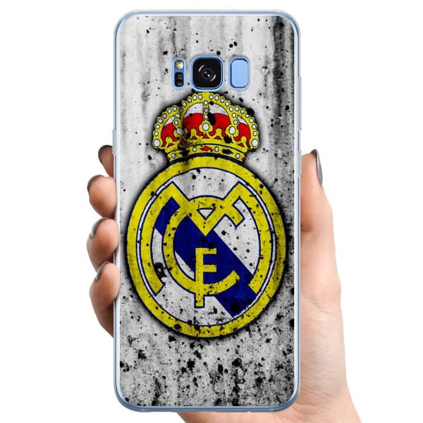Samsung Galaxy S8+ TPU Mobildeksel Real Madrid CF