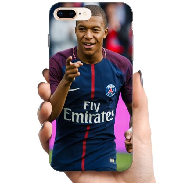 Apple iPhone 8 Plus TPU Mobilcover Kylian Mbappé