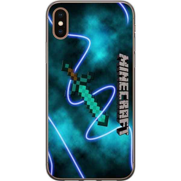 Apple iPhone XS Cover / Mobilcover - Minecraft