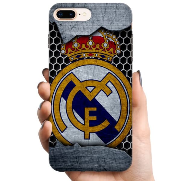 Apple iPhone 7 Plus TPU Mobildeksel Real Madrid CF