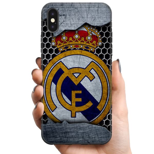 Apple iPhone X TPU Mobildeksel Real Madrid CF