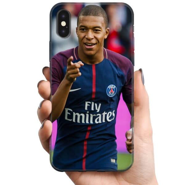 Apple iPhone XS Max TPU Mobilcover Kylian Mbappé