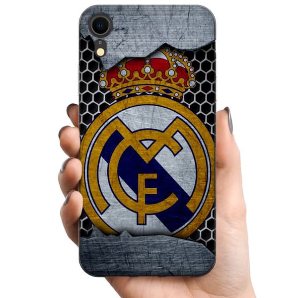 Apple iPhone XR TPU Mobilcover Real Madrid CF