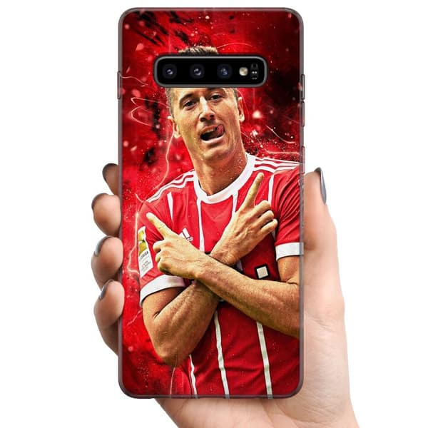 Samsung Galaxy S10 TPU Mobildeksel Robert Lewandowski