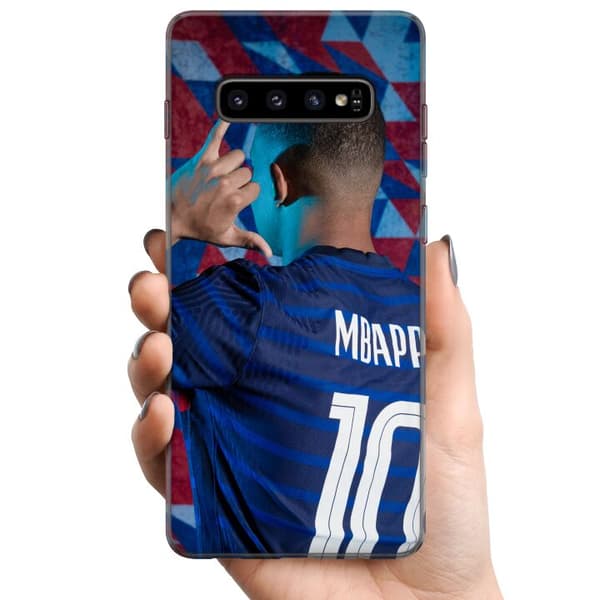 Samsung Galaxy S10 TPU Mobildeksel Kylian Mbappé