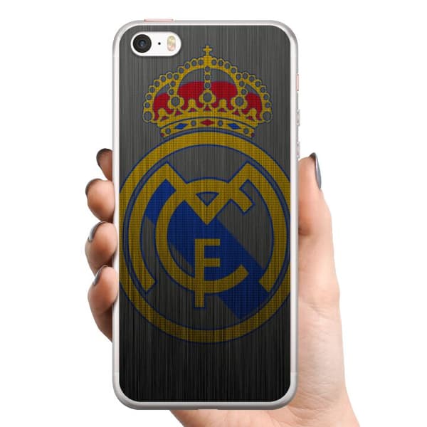 Apple iPhone 5s TPU Mobilcover Real Madrid CF