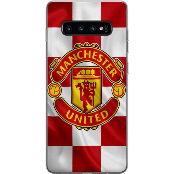 Samsung Galaxy S10 Cover / Mobilcover - Manchester United