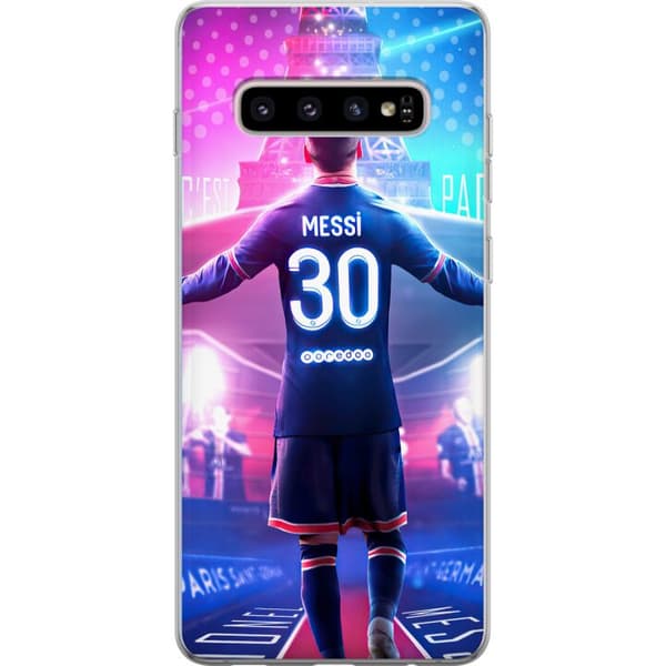 Samsung Galaxy S10+ Genomskinligt Skal Lionel Messi