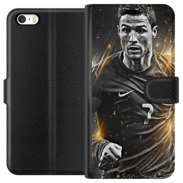 Apple iPhone SE (2016) Tegnebogsetui Cristiano Ronaldo