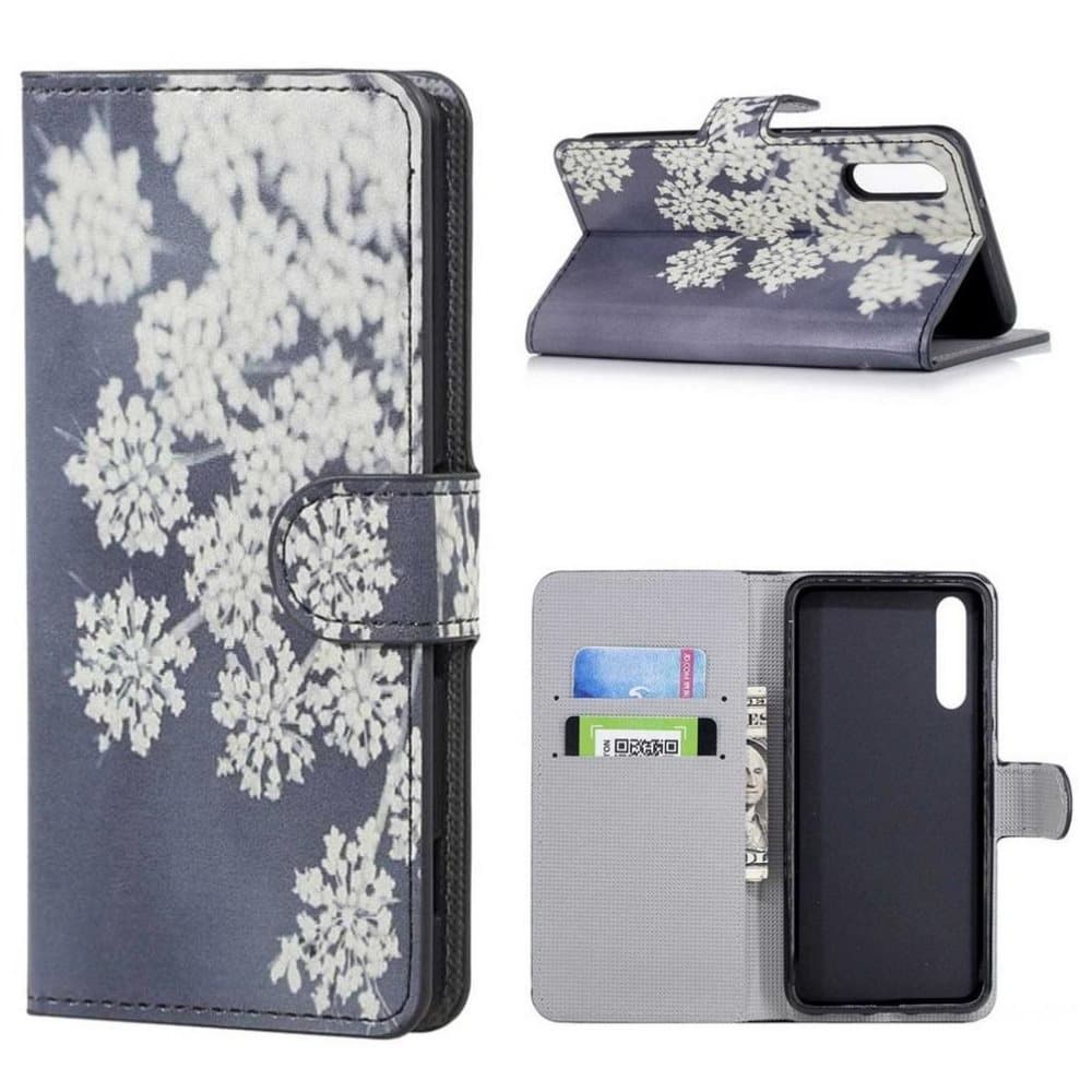 Plånboksfodral Samsung Galaxy A7 (2018) - Små Blommor