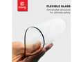 Miniatyrbilde 5 av 5: Crong Crong 7D Nano Flexible Glass - Shatterproof 9H hybrid glass for the entire screen of the iPhone 12 Mini