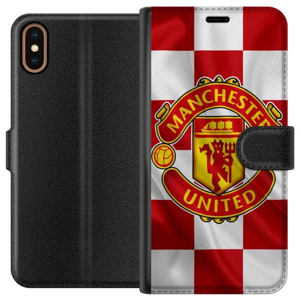 Apple iPhone XS Lommeboketui Manchester United
