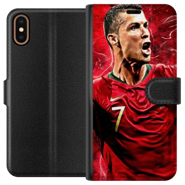 Apple iPhone XS Lommeboketui Cristiano Ronaldo