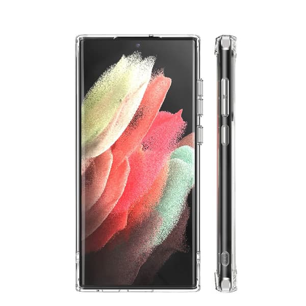 Samsung Galaxy S22 Ultra - Stilrent Skal med Korthållare