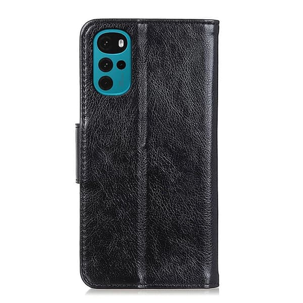 Motorola Moto G22 / Moto E32s 4GPlånboksfodral Textured Split - Svart