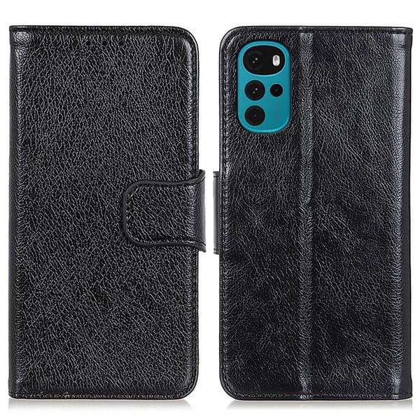 Motorola Moto G22 / Moto E32s 4GPlånboksfodral Textured Split - Svart