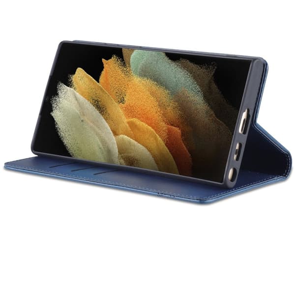 Samsung Galaxy S22 Ultra - Stilrent Praktiskt AZNS Plånboksfodral