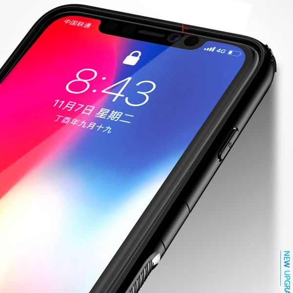 Praktiskt Leman Skal med Ringhållare - iPhone SE 2022