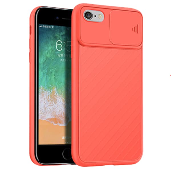 Professionellt Stöttåligt Skal - iPhone SE 2022 Orange Orange