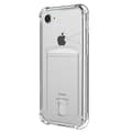 Miniatyrbild 8 av 8: iPhone SE 2022 - Praktiskt Silikonskal med Kortfack