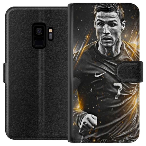 Samsung Galaxy S9 Lompakkokotelo Cristiano Ronaldo